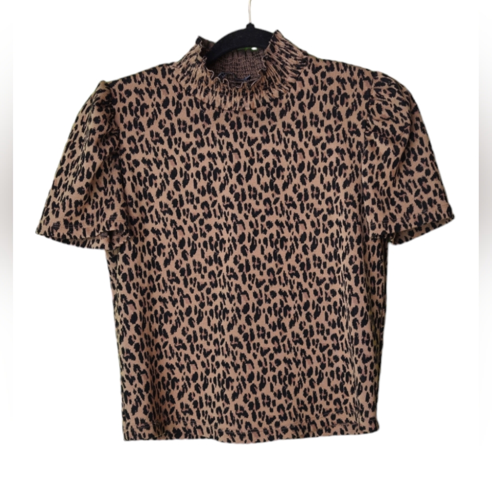 Zara Leopard Print top